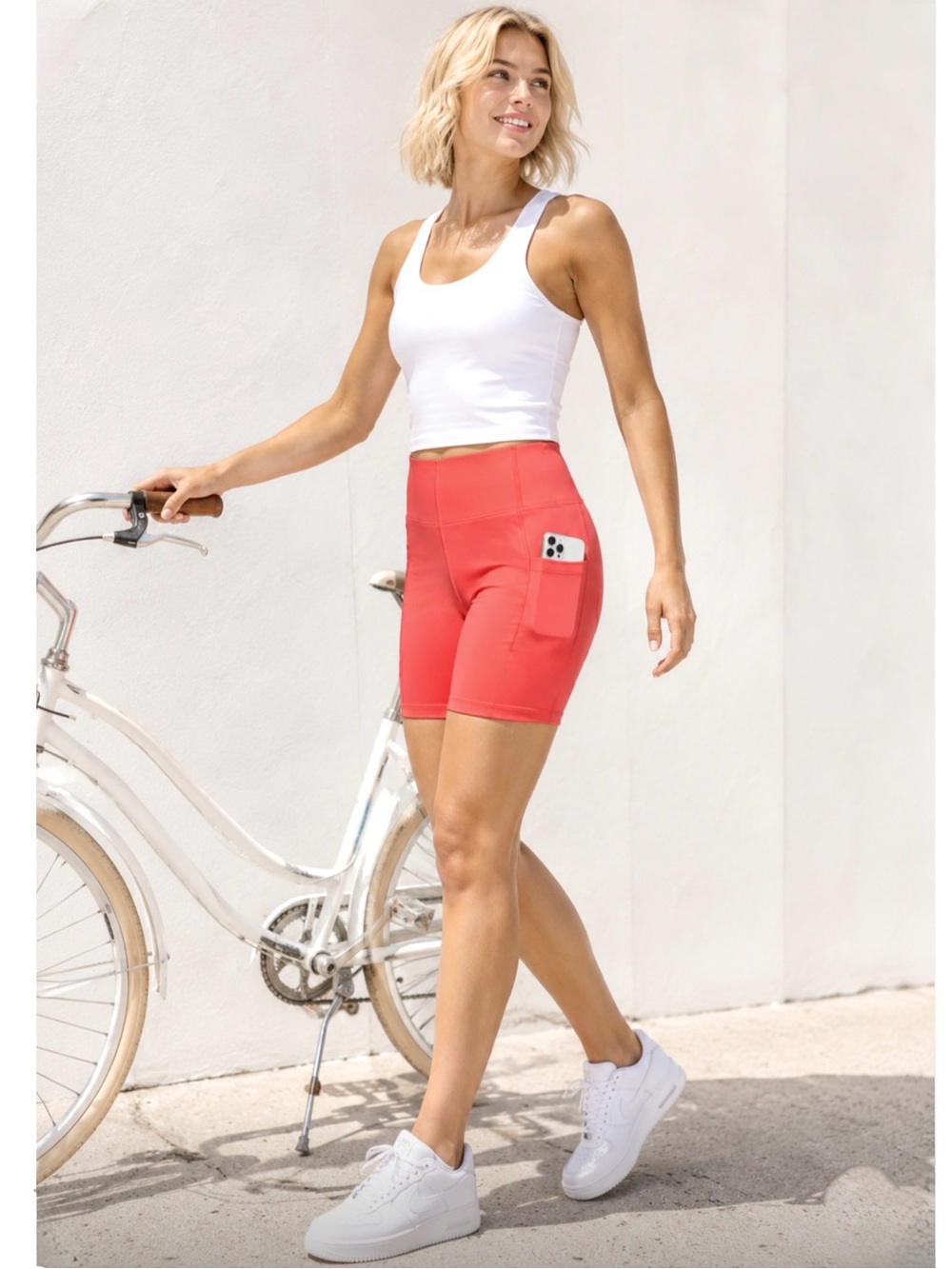 OFFLINE by Aerie Real Me Xtra Biker Shorts S High Rise Yoga Gym Athletic NWOT
